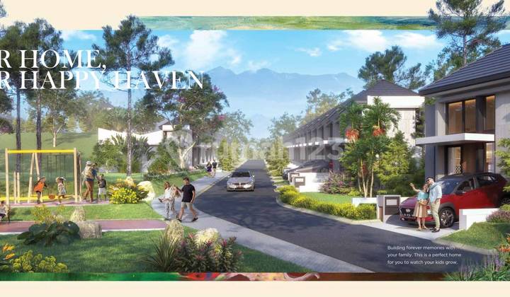 Rumah Citra City Sentul Type CHAMPAGNE-W 2 Lantai, Sentul City 2