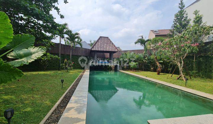 Dijual Rumah Konsep Villa Siap Huni di Kemang Pratama Regency, Bekasi 2