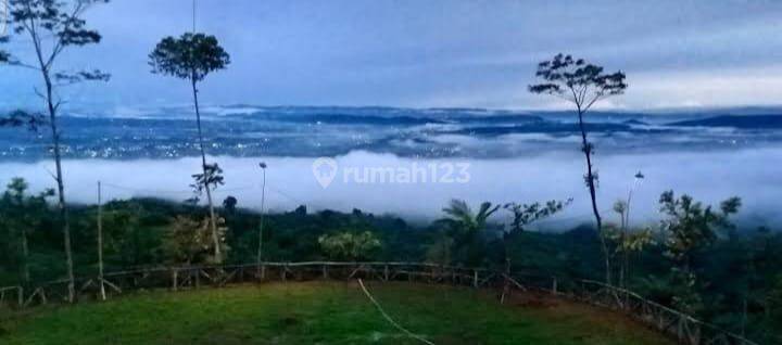 Lokasi View lepas Kota& Gunung cocok buat resto Glemping ground di sukabumi  2