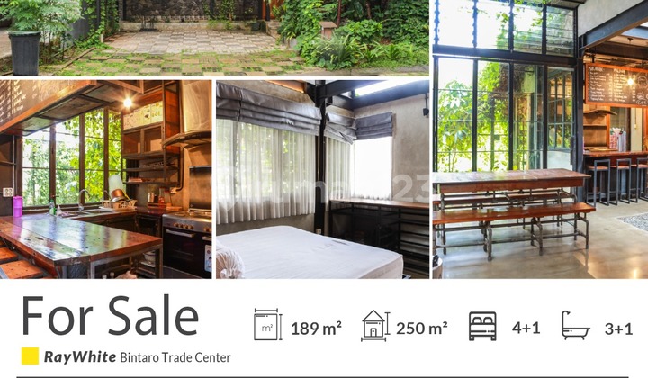 Rumah Jual Industrial Gaya Baru, Desain Unik, Lokasi Strategis 2