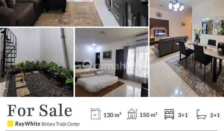 Dijual Rumah Cantik 2 Lantai Dekat Stasiun Rawabuntu, Ciater Serpong 2