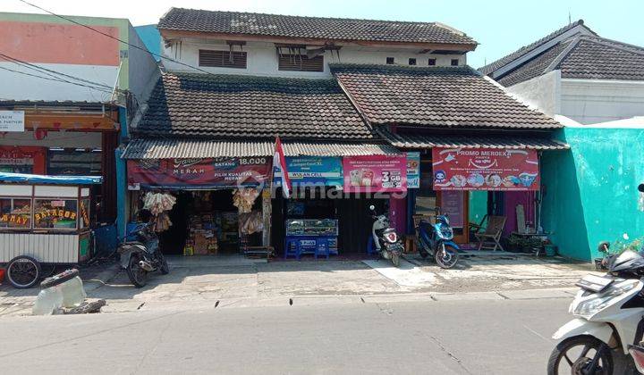 Dijual Ruang Usaha Pinggir Jalan di Serua Ciputat