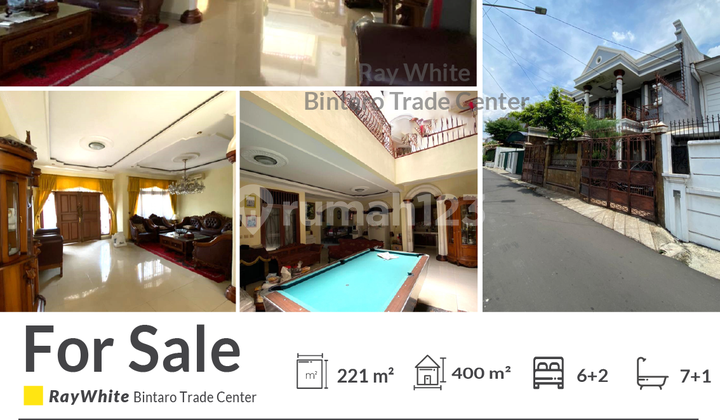 Rumah Mewah Depan Jalan @Pondok Pinang Jaksel  2