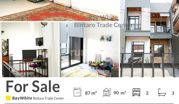 Rumah Baru Indusrtrial Modern di Pisangan Ciputat