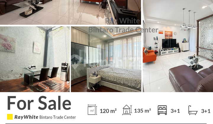 Well-Maintained Furnished House in Discovery Bintaro