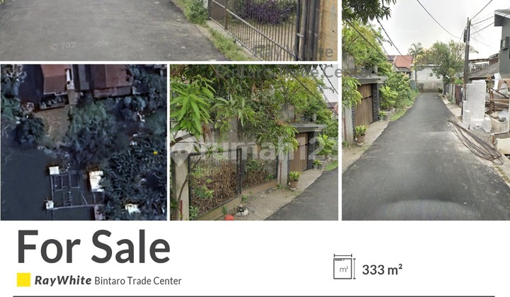 Land for Sale Suitable for Houses in Pondok Ranji Near the Station