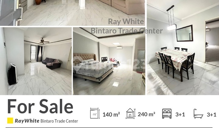 Well-Maintained Newly Renovated House @Bintaro Sector 9