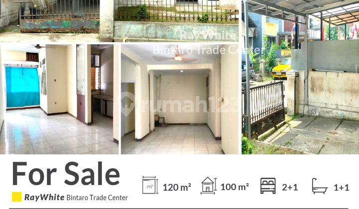 Rumah Murah Lokasi Strategis @Bintaro Sektor 2