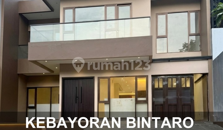 Rumah Kontemporer Modern di Kebayoran Bintaro