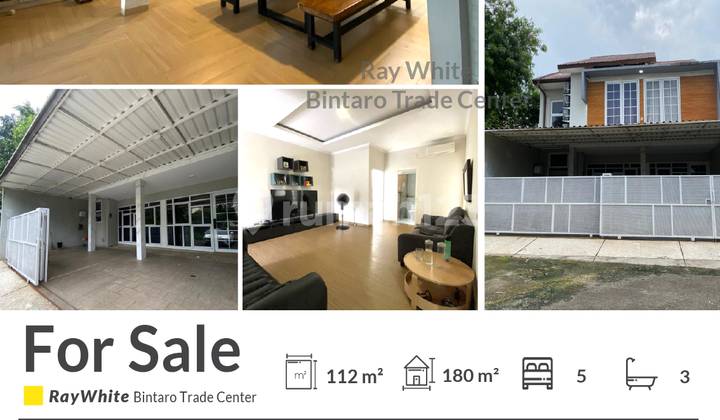 Renovated House Negotiable Price Cluster @Graha Bintaro