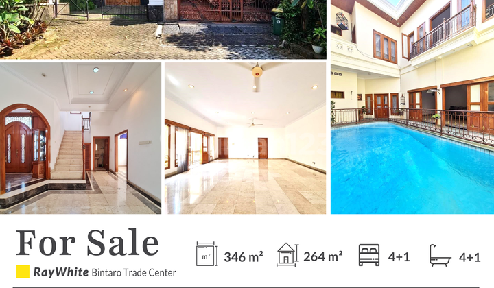 Rumah Mewah 2 Lantai Ada Pool di Rempoa Indah Dekat Jaksel Rumah Mewah 2 Lantai Ada Pool di Rempoa Indah Dekat Jaksel