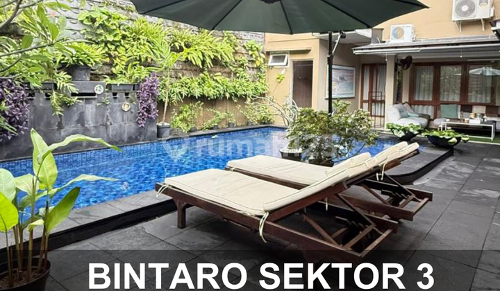 Luxurious and Modern House in Bintaro Sector 3 Near South Jakarta