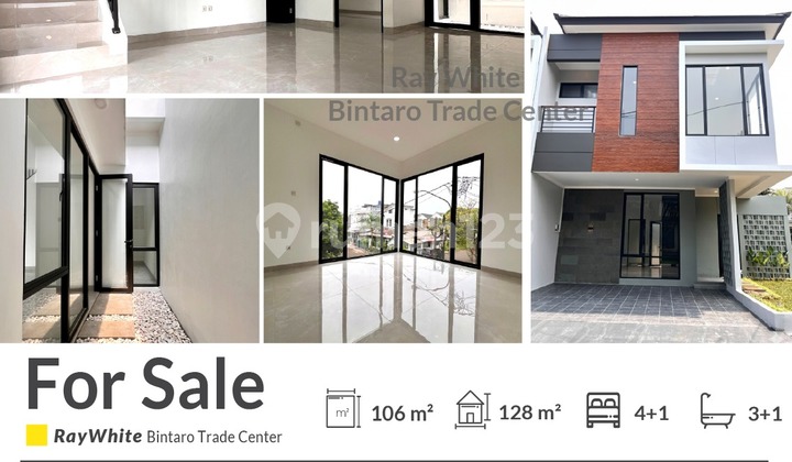 Rumah Baru Posisi Hook Terenovasi di Bintaro Sektor 9 2