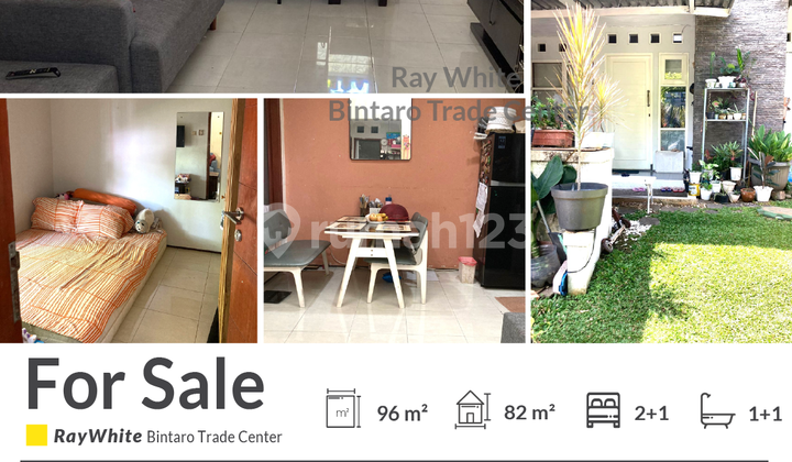 Jual Rumah 1 Lantai Minimalis di Permata Bintaro