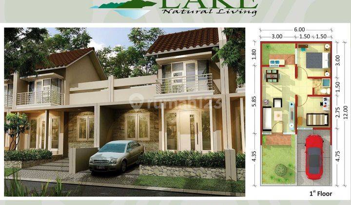 AKSES LGS MERR GREENLAKE WONOREJO TIPE NEW TOBA SUBSIDI DP 5% 2