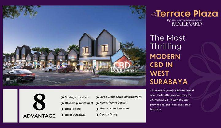 Launching Terrace Plaza Ruko 900jtan Cbd Boulevard By Citraland  1