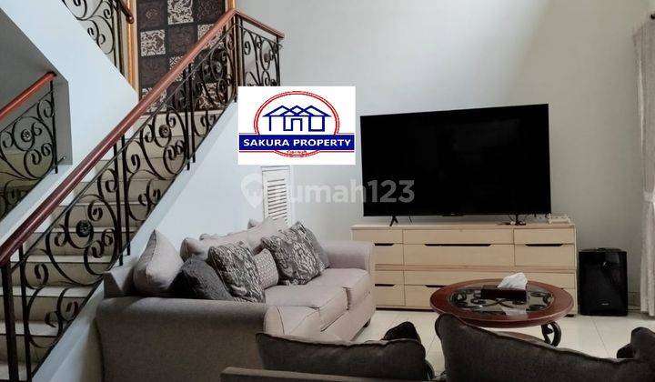 Rumah 2 Lantai Bagus Semi Furnished di Kota Wisata Lt 200 Nego 1