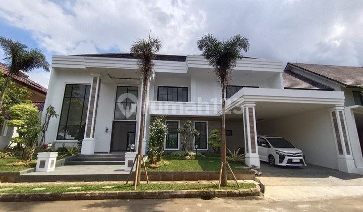 FOR SALE LUXURY HOUSE IN RIVER PARK, SECTOR 8 – BINTARO (DNS)