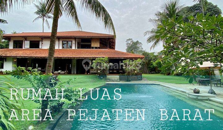 Rumah Cantik Gaya Bali Di Pejaten Barat Jakarta Selatan 1