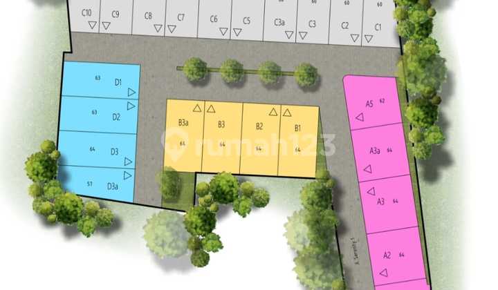 Rumah Cluster Minimalis Modern Area Kranggan Jatisampurna Bekasi