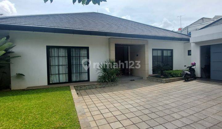 Rumah Mewah Luas Strategis Di Area Ampera Kemang Jakarta Selatan 1