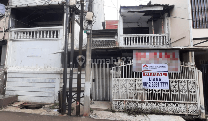 Jual Cepat Rumah Tua Standart Jalan 2 Mobil di Sunter Agung 1