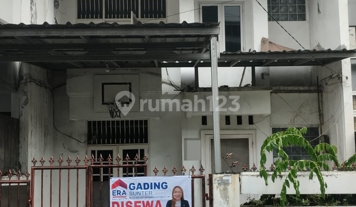 Disewakan, Rumah Standart Cocok U/ Gudang Online di Sunter di Sunter Agung 1