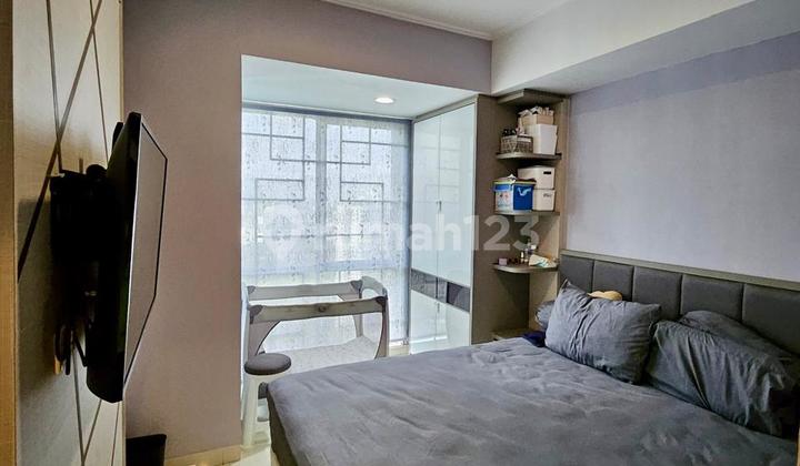 Cheap Sale, 2Br Unit Ready to Live In Furnished High Floor at Mansion Bougenville 2