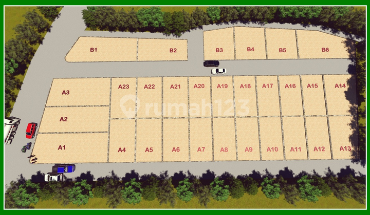 Legalitas SHM Kapling Cluster Area Ibukota Bogor Baru  1