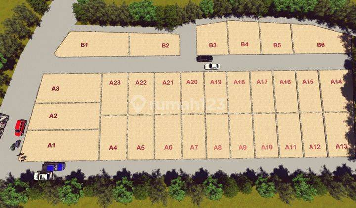 Harga 900 Ribu Tanah Perumahan Dekat Lembah Cisadane  4