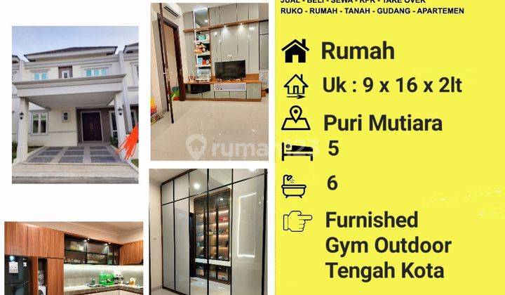 Rumah Puri Mutiara Jl Monginsidi Baru Dkt Jalan Veteran Selatan 1