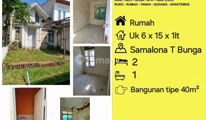 Jual Rumah Samalona Tanjung Bunga Dkt Orchid , The Green 1