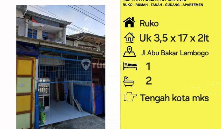 Ruko Abu Bakar Lambogo Dkt Pettarani Dan Veteran Harga Terjangkau Dibawah 1 Milyar 1