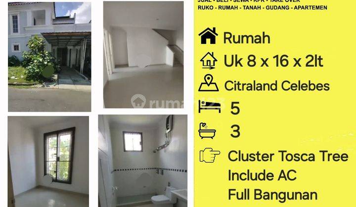 Jual Rumah Citraland Celebes Makassar Jl Hertasning Baru Full Bangunan 1