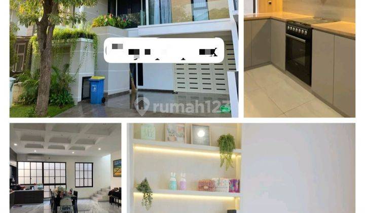 Murah Rumah 3 Lantai Modern Minimalis Siap Huni Furnish di Pakuwon Indah  1