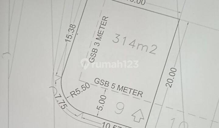 Dijual kavling di cluster Inika Island BSD 1