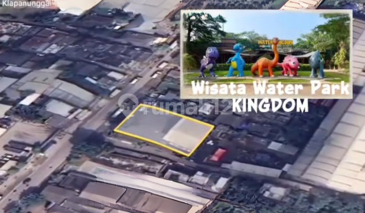 For Sale Plot on Jl Raya Narogong Cileungsi