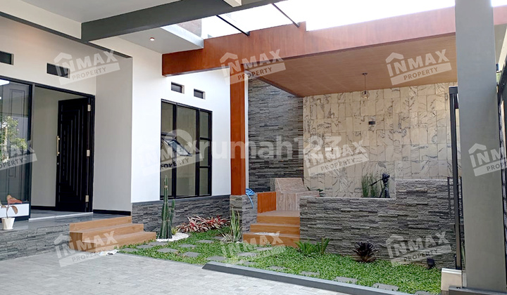 Rumah Mewah, Bangunan Bagus, Minimalis Modern Di Telaga Golf Araya, Malang 2