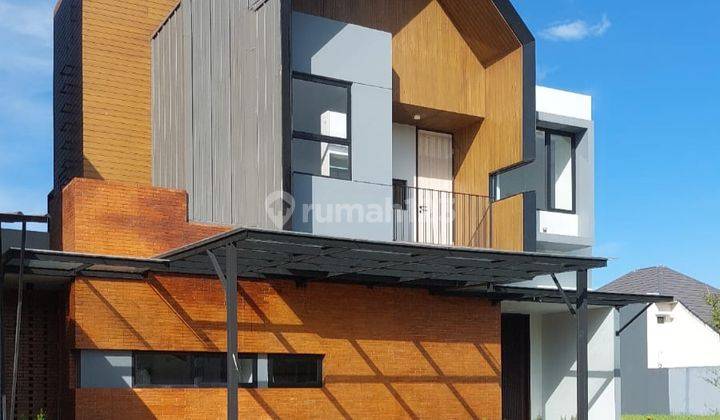 Dijual Suvarna sutera cluster alam rumah baru jadi dari kavling 1