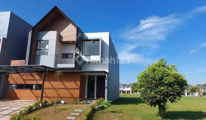 Dijual Suvarna sutera cluster alam rumah baru jadi dari kavling 2