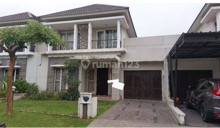 Dijual Rumah 2 Lantai Modern Futuristik di Citra Suvarna Sutera 1