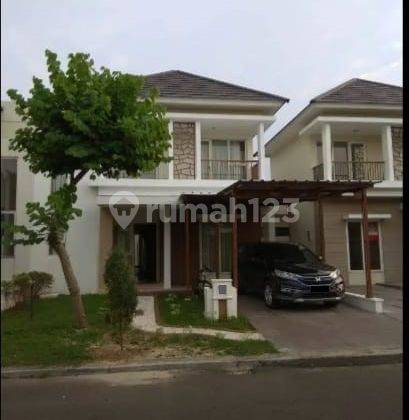 Rumah 2 Lantai Bonus Kitchen Set Cantik di Elysia Suvarna Sutera 1