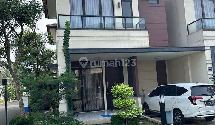 Disewa rumah hoek furnish lavon swan city cikupa tangerang 1