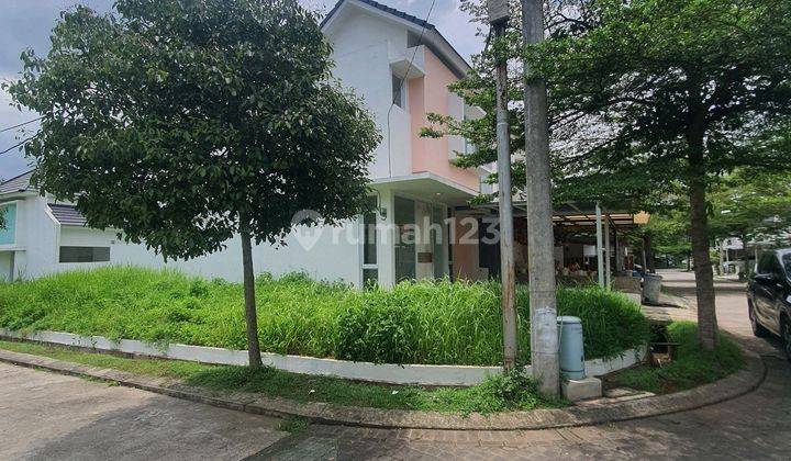 backyard jual rugi rumah hoek cluster