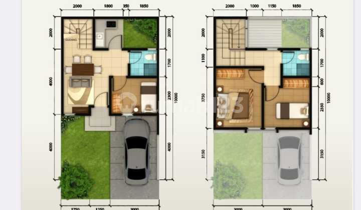 Rumah 2 Lantai Ready Unit di Suvarna Sutera Tangerang Free DP Free AJB 2