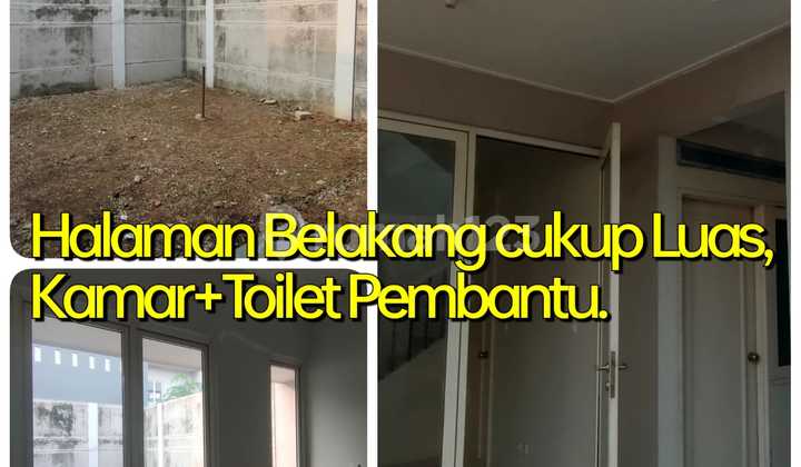 Disewakan Rumah Besar 2 Lantai Siap Huni di Cempaka Suvarna Sutera 2