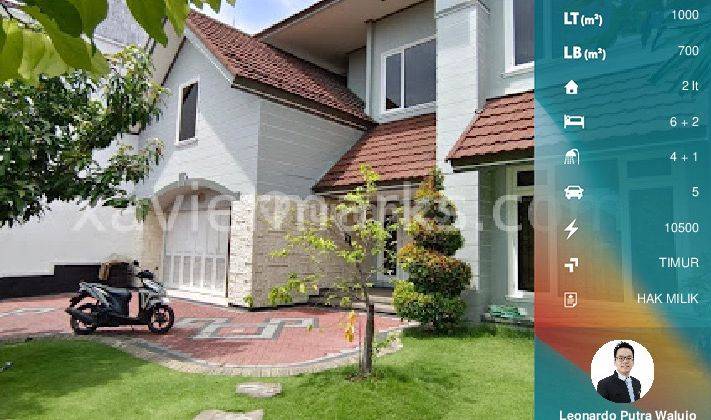 Rumah mewah Dengan pool Luas 1.000m2 Di Jalan Utama kompleks araya Tahap 1 1