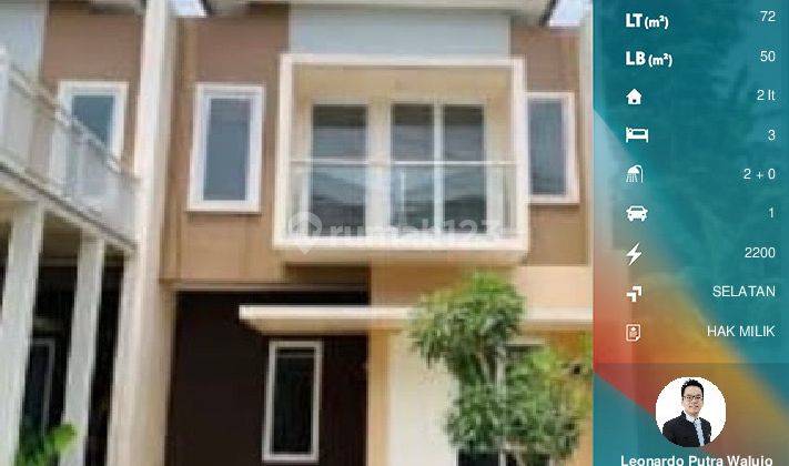 Rumah 2 Lantai 6x12 di Sanur Valley Serpong Bogor Ada 3 Kamar 1