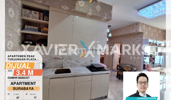 The Peak Tunjungan Plaza Apartment 2-Bedroom Type Fully Furnished. 2