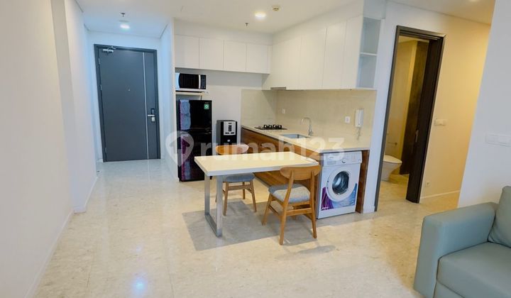 For Rent Furnished 1 BR Apartment Marigold Nava Park BSD City